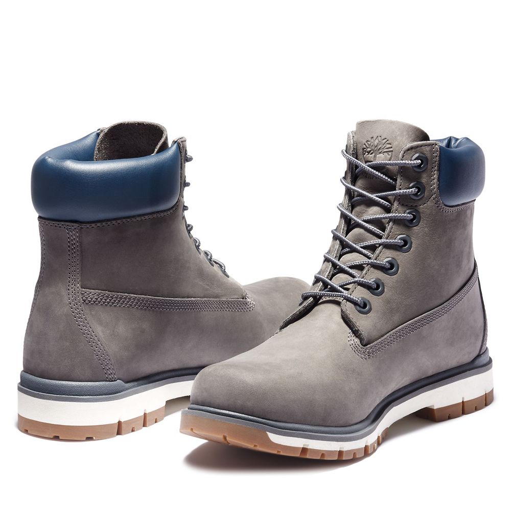 Bototos Timberland Hombre 6-Inch Radford Waterproof Gris - Chile COP-831429